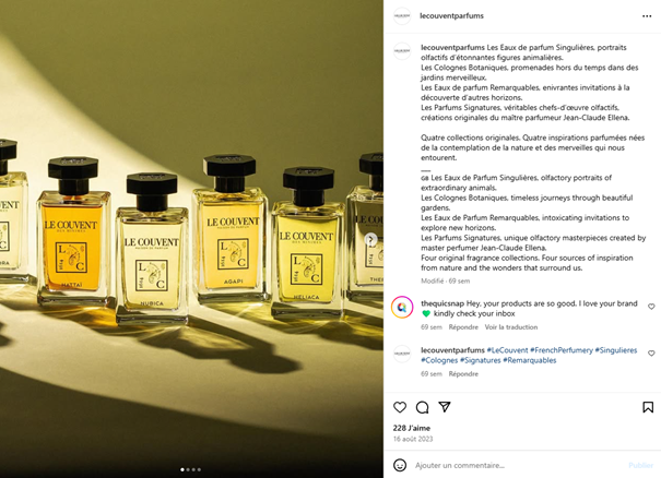 Instagram Le Couvent